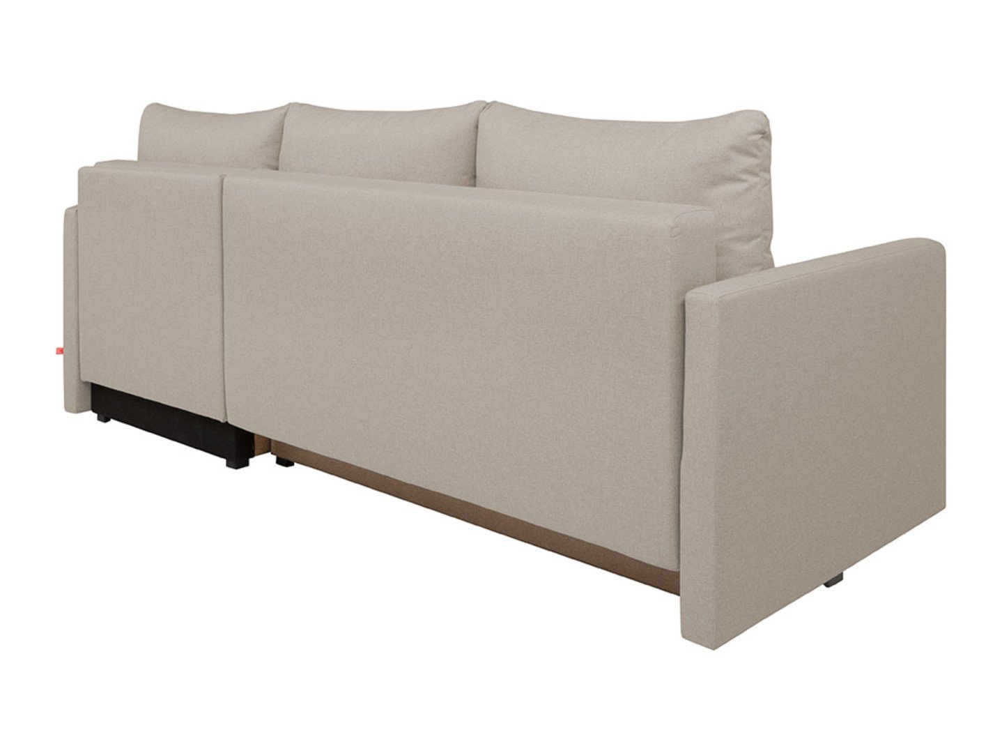 Imros universal folding corner sofa with beige box