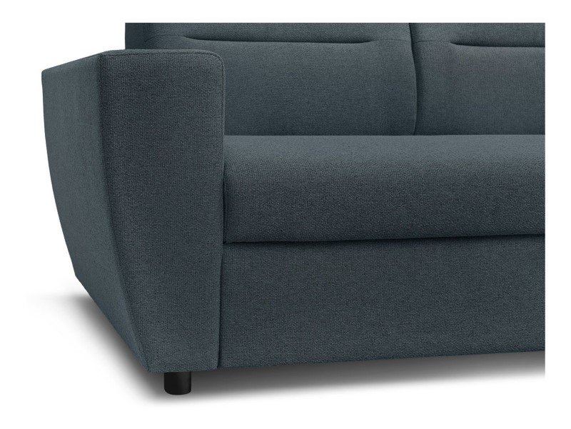 Universal corner sofa with sleeping function and storage space KIRTEN dark gray