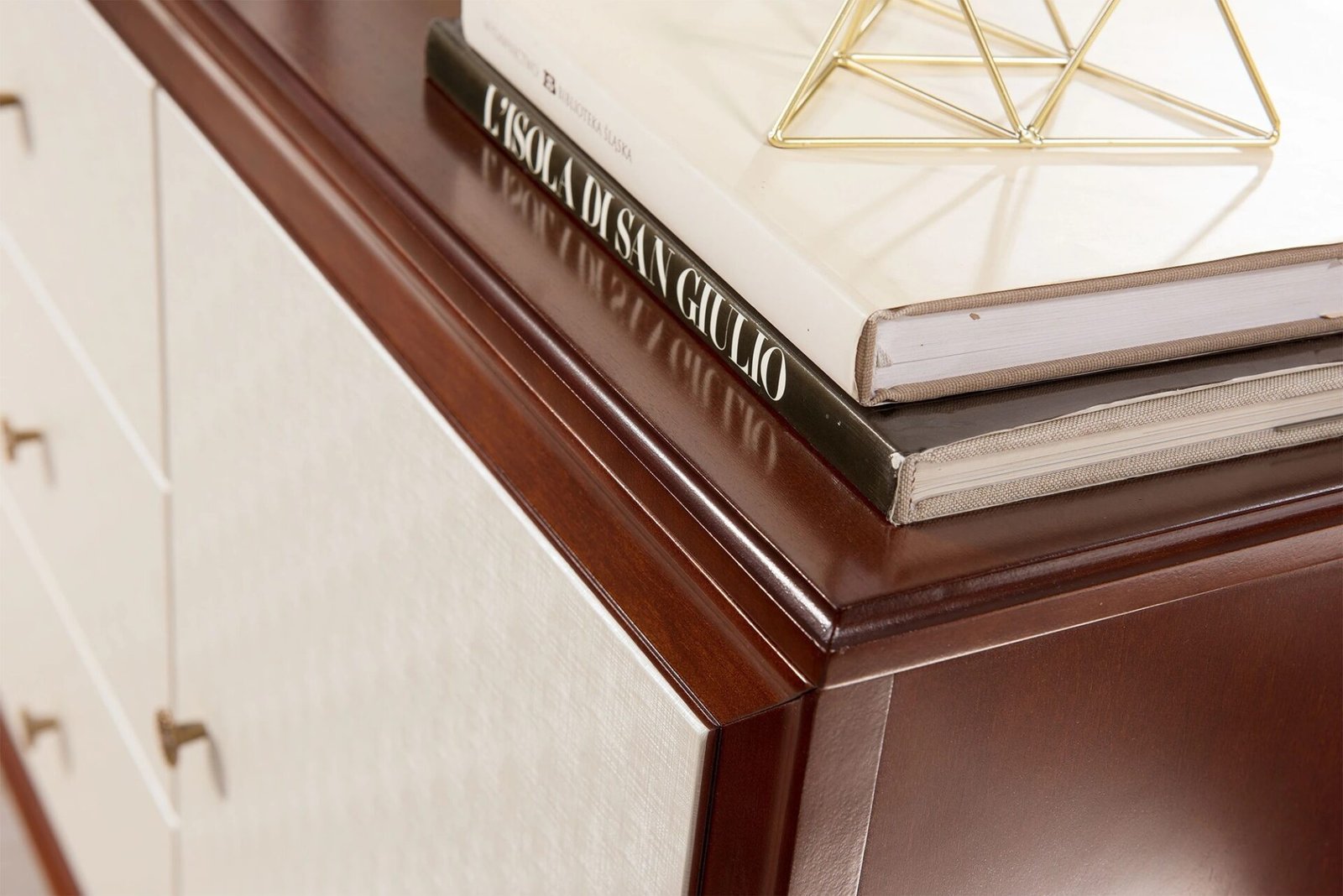 Chest of drawers with mirrored drawers NICEA NI-Ksz/L - Image 8