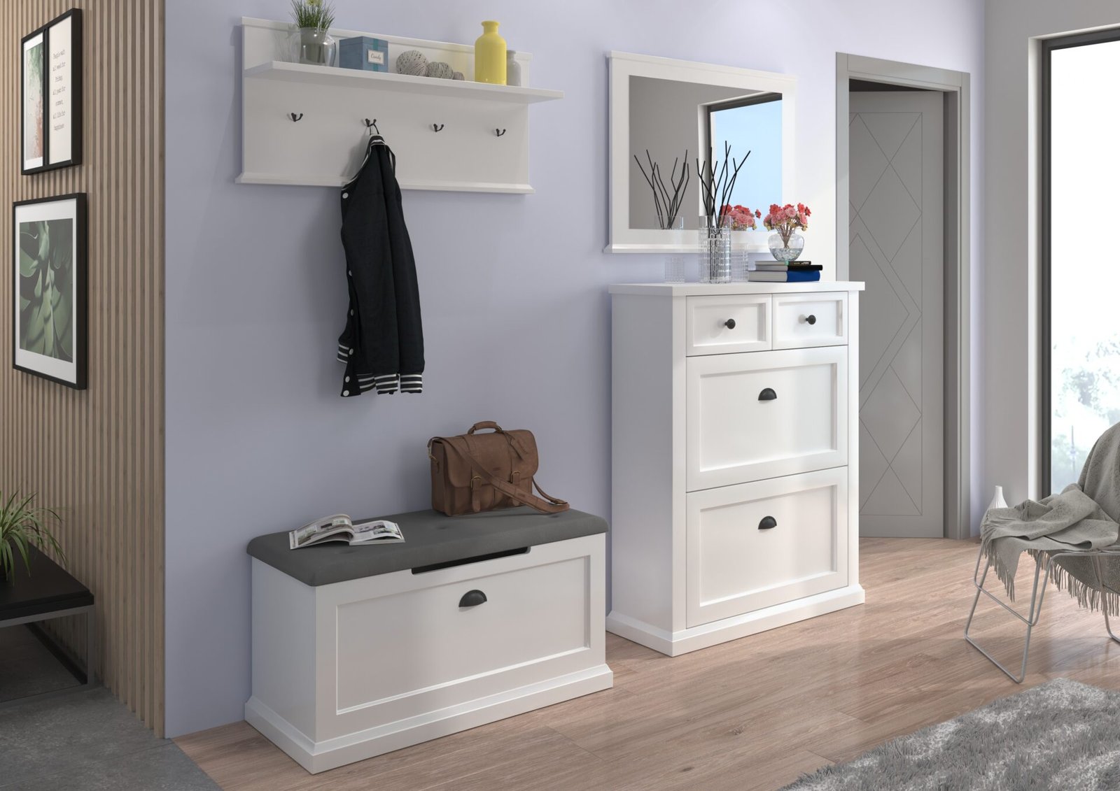 GALINEO 03 White/natural oak ADRK suspension panel - Image 3