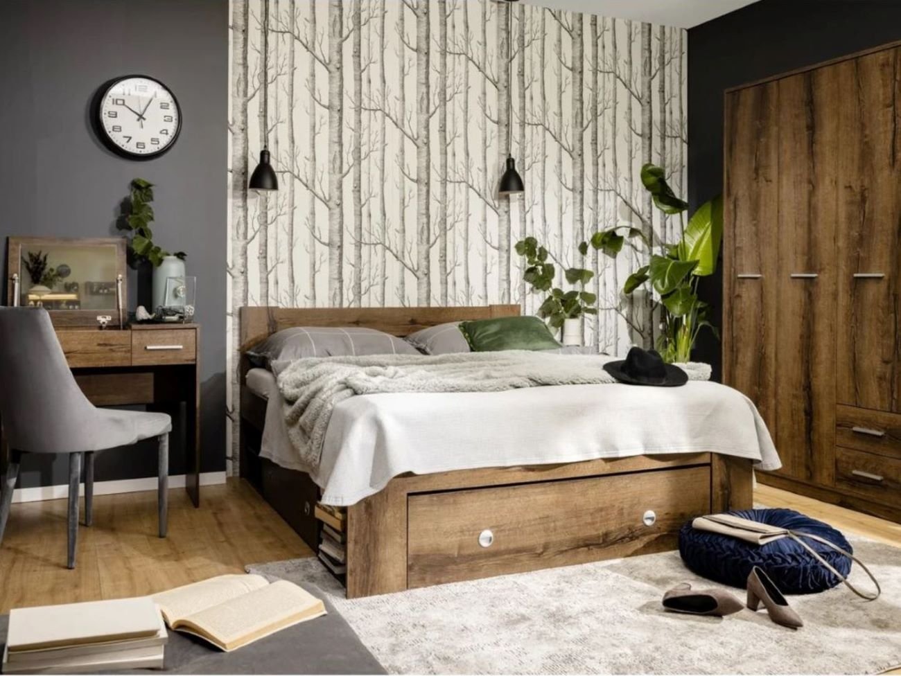 Up to the NEPO PLUS wardrobe 2 pcs. noble oak - Image 4