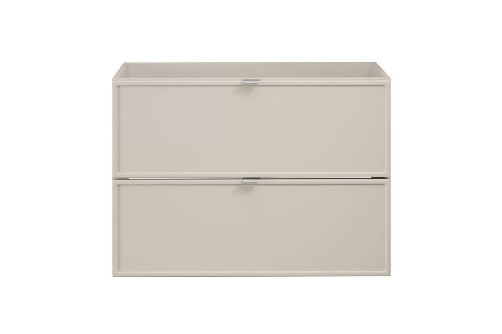 Bella cashmere washbasin cabinet, 80 cm, 2 drawers - Image 2