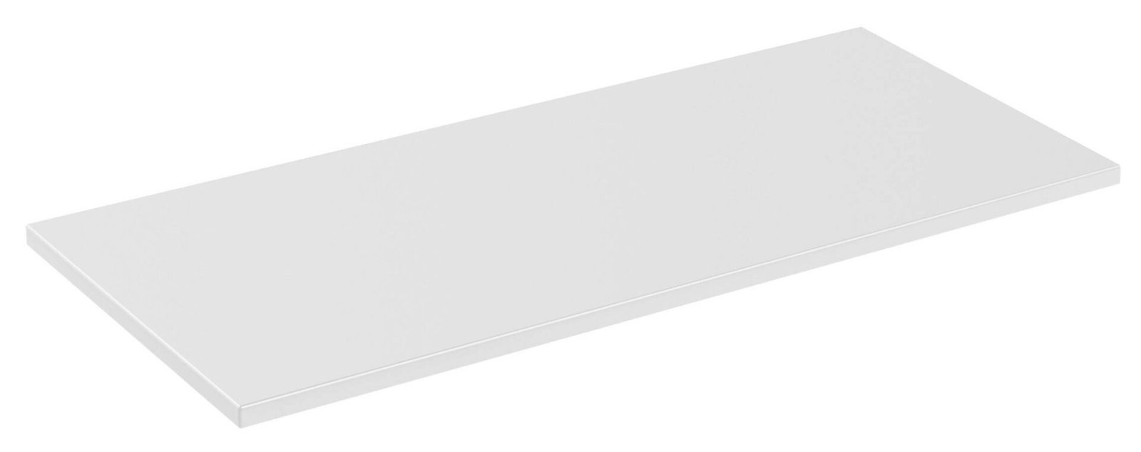 Bathroom countertop 100 cm ICONIC WHITE