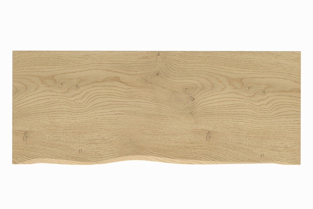 Bathroom countertop, 120 cm, Cremona Nature Oak, oak - Image 3