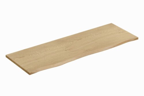 Bathroom countertop, 140 cm, Cremona Nature Oak, oak