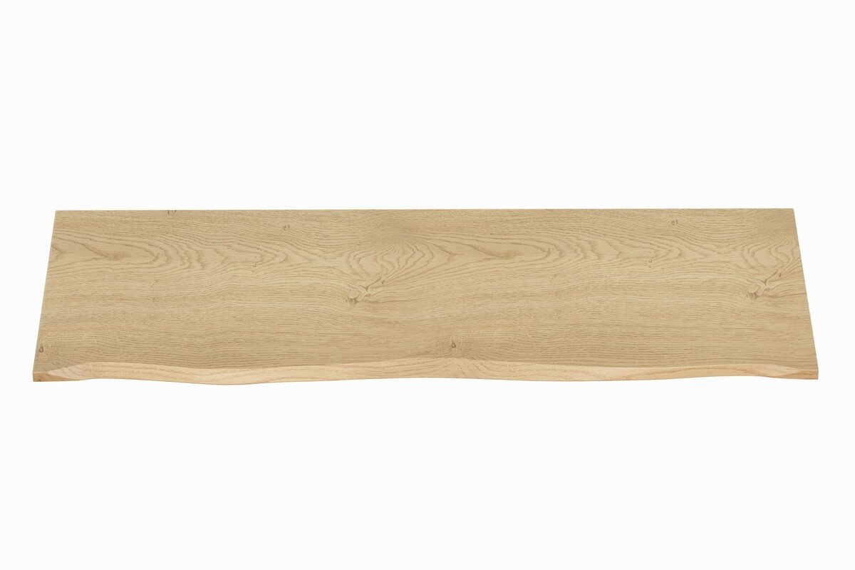Bathroom countertop, 140 cm, Cremona Nature Oak, oak - Image 2