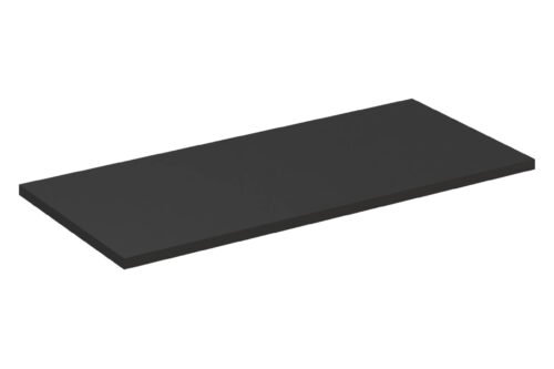 Black bathroom countertop 120 cm