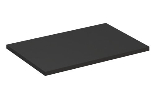 Black bathroom countertop 80 cm