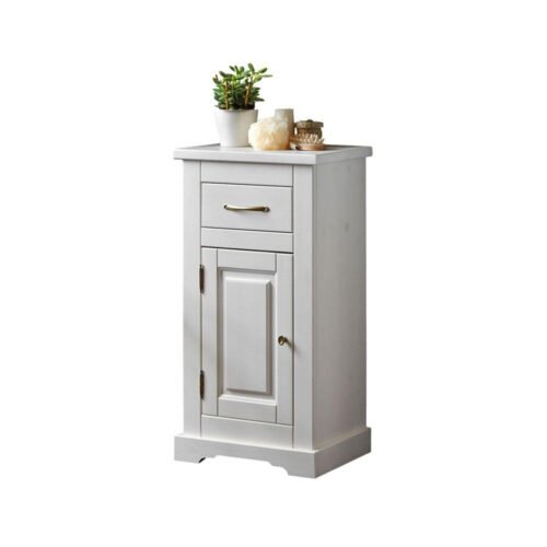 Romantic low wooden cabinet