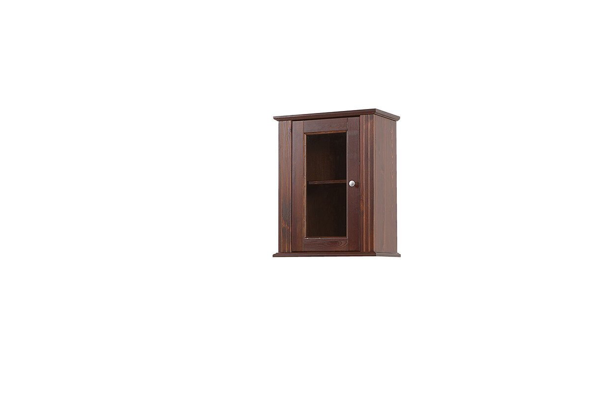 Retro wooden wall cabinet - Image 4