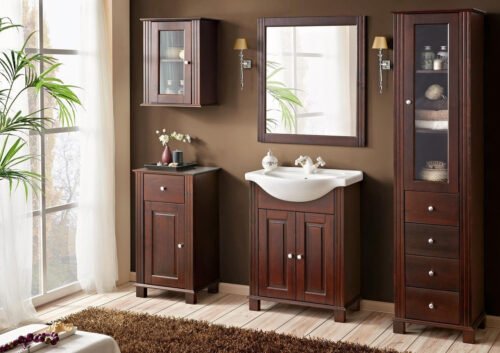 Wooden bathroom furniture Retro 65