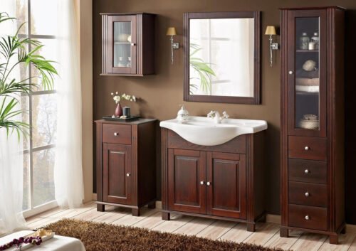 Wooden bathroom furniture Retro 85