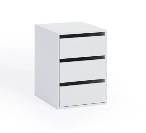 White drawer unit “Rico”, perfect for a sliding door wardrobe or wardrobe