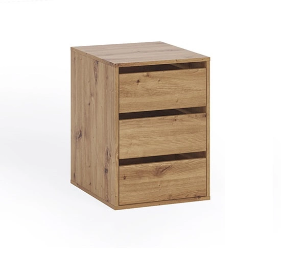 Rico chest of drawers in artichoke oak, perfect for a sliding door wardrobe and a walk-in closet