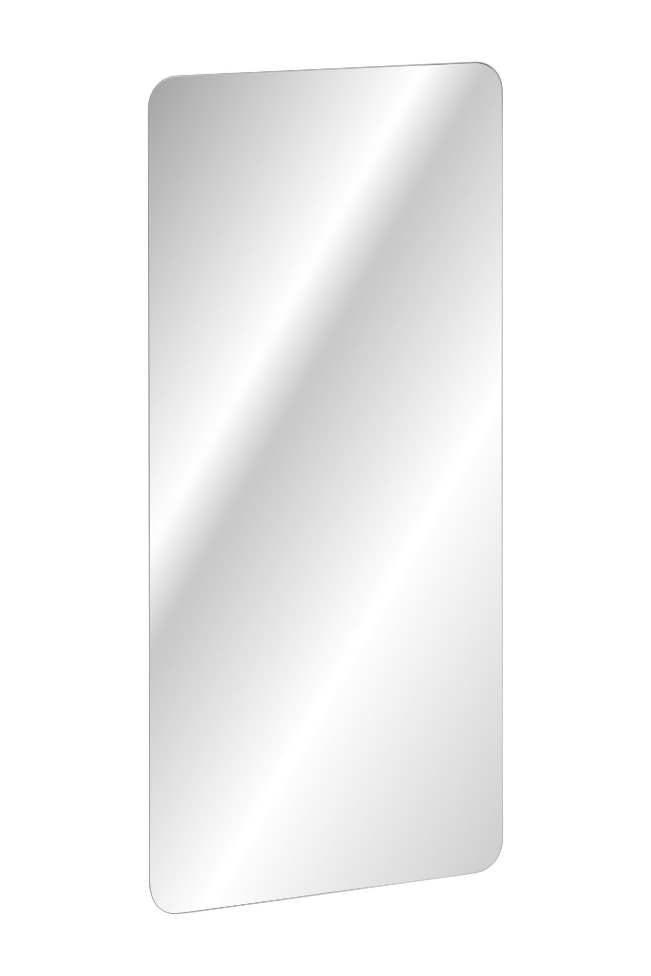 Frameless LED mirror