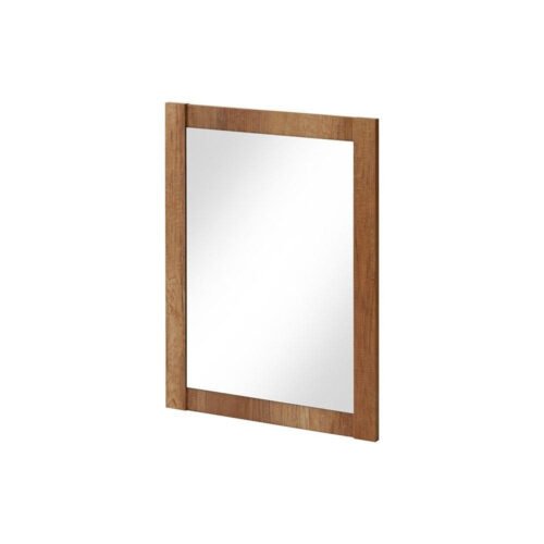 60 cm classic oak bathroom mirror