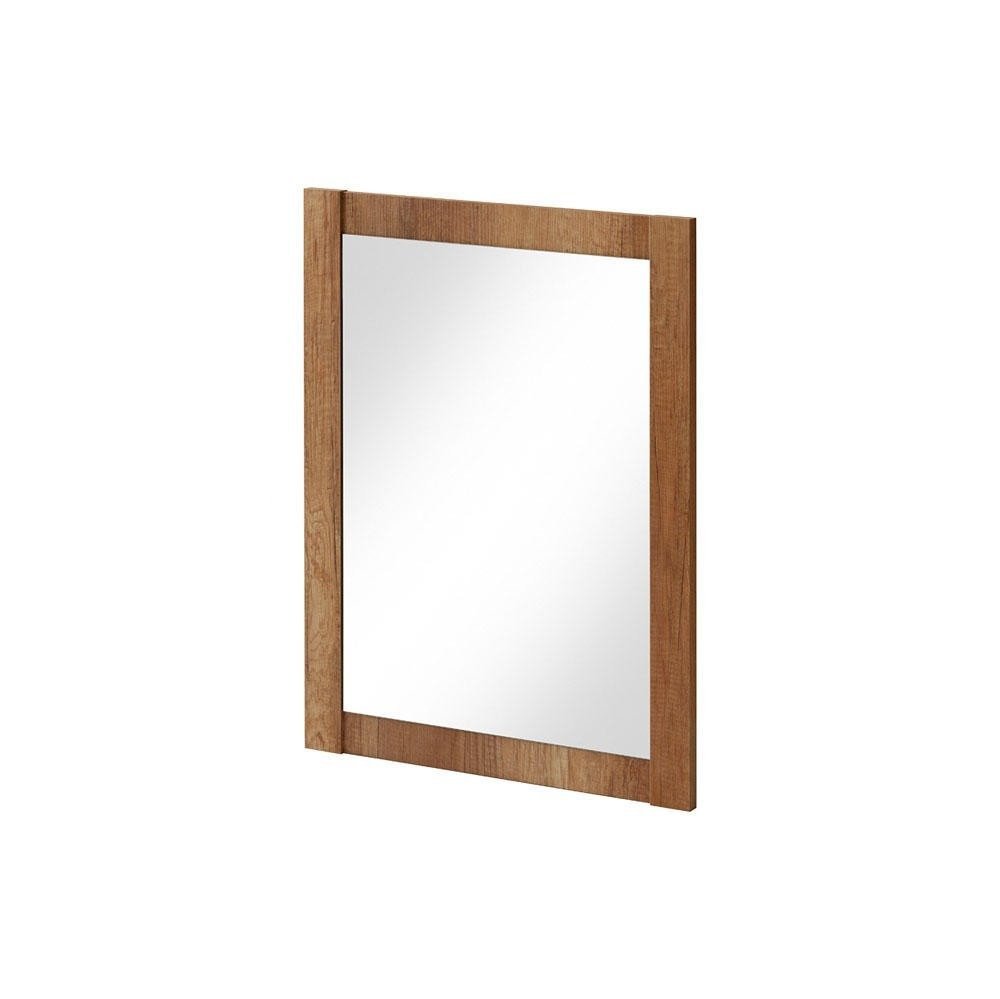 60 cm classic oak bathroom mirror