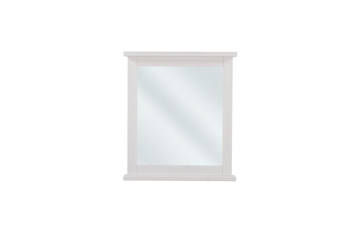 Mirror with shelf in wooden frame Romantic - Image 3