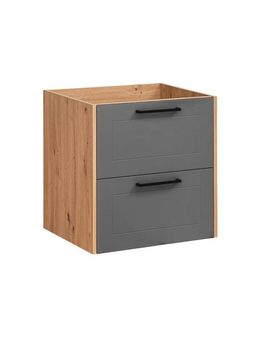 Madera Grey 820 - Cabinet with washbasin 60 cm - Image 3