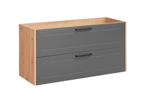 Madera Grey 854 – 2S washbasin cabinet 120 cm