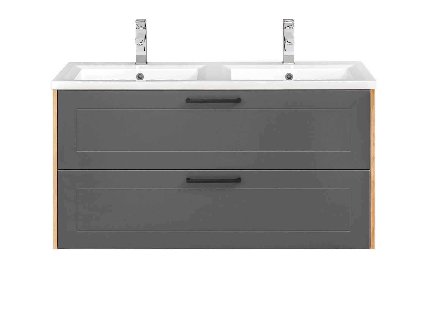 Madera Grey 854 - Cabinet with washbasin 120 cm - Image 2