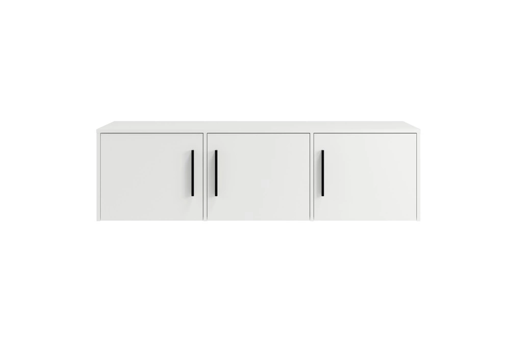Maxione wardrobe extension, 150 cm, white, functional cabinet will increase storage space for clothes, shoes and accessories - Image 3