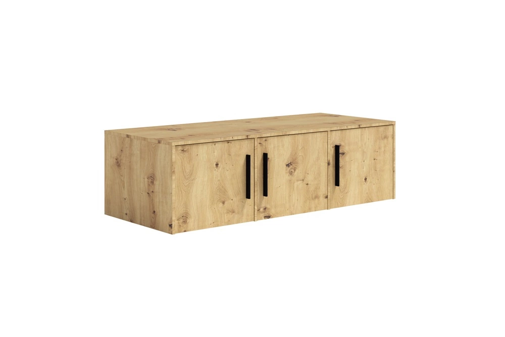 Maxione wardrobe extension, 150 cm, faux oak wood, a functional cabinet that will increase the space for storing clothes, shoes and accessories