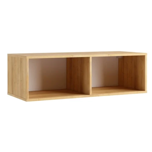 CALABRINI shelf, 100 cm, golden oak color, visually and functionally attractive, simple shape, suitable for any interior