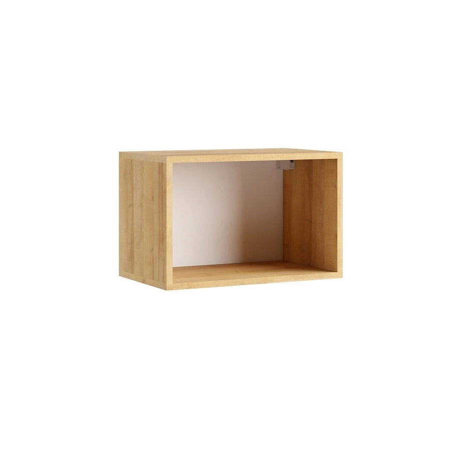 CALABRINI shelf, 50 cm, golden oak color, visually and functionally attractive, simple shape, suitable for any interior