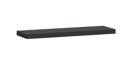 Simi GB 68 cm black shelf will delight lovers of expressive interiors, attractive both visually and functionally
