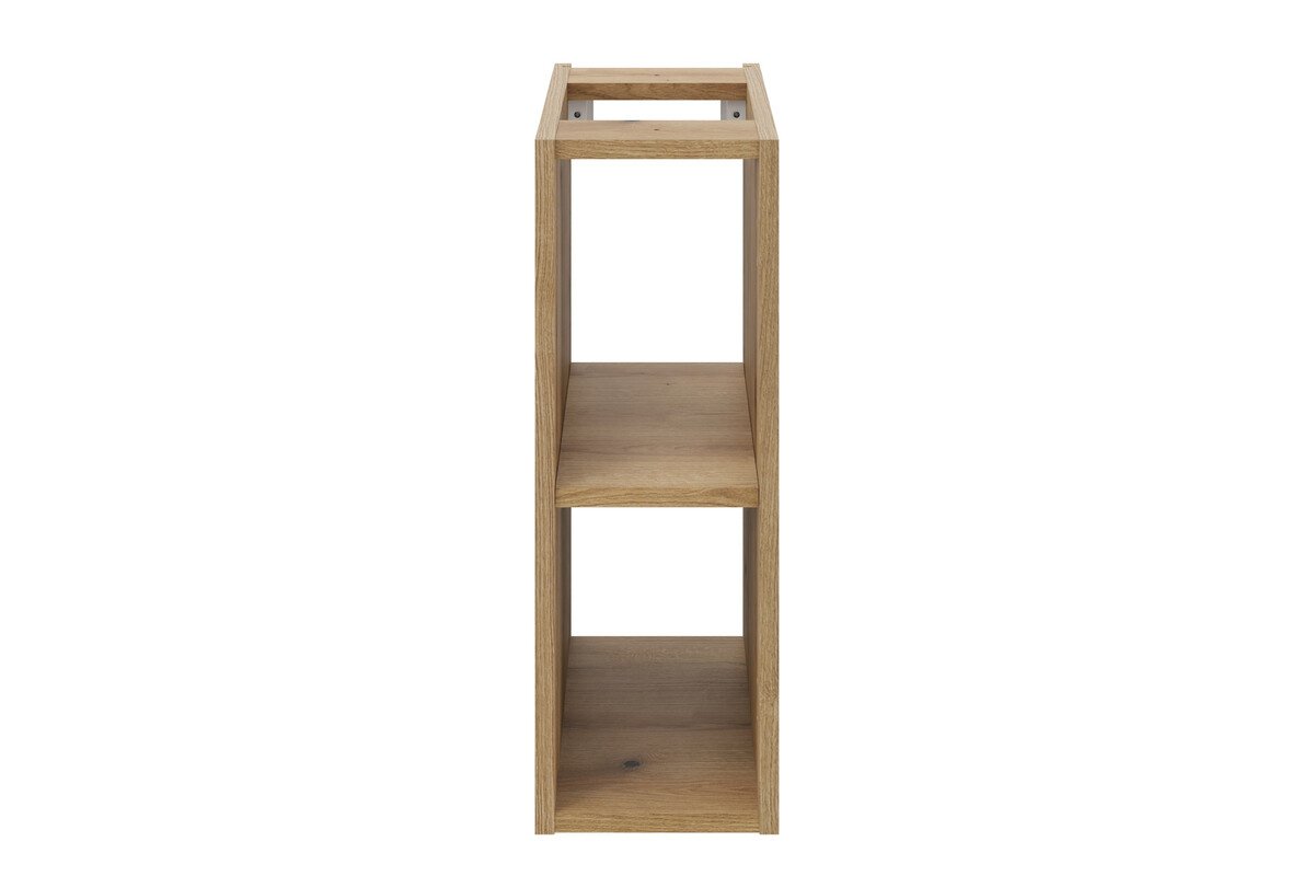 Open hanging shelf under the table top, 20 cm, Nova Oak color - Image 2