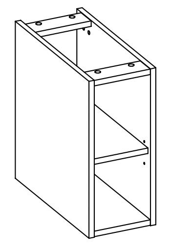SANTA FE OAK 81-01-A Lower shelf - Image 5