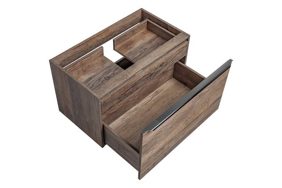 SANTA FE OAK 82-80-A-2S Washbasin cabinet 80 cm - Image 4