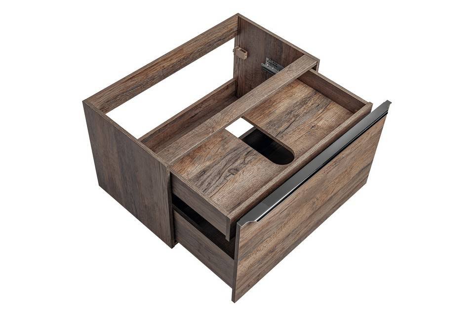 SANTA FE OAK 82-80-A-2S Washbasin cabinet 80 cm - Image 5