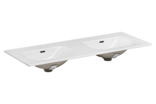 SKY 120D – 8099 double vanity washbasin 121 x 46 cm