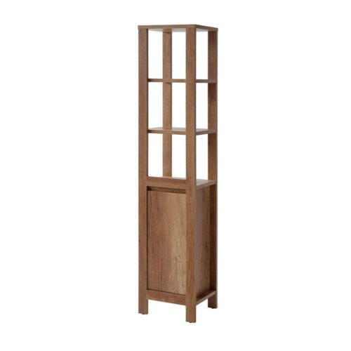 Classic oak bathroom column