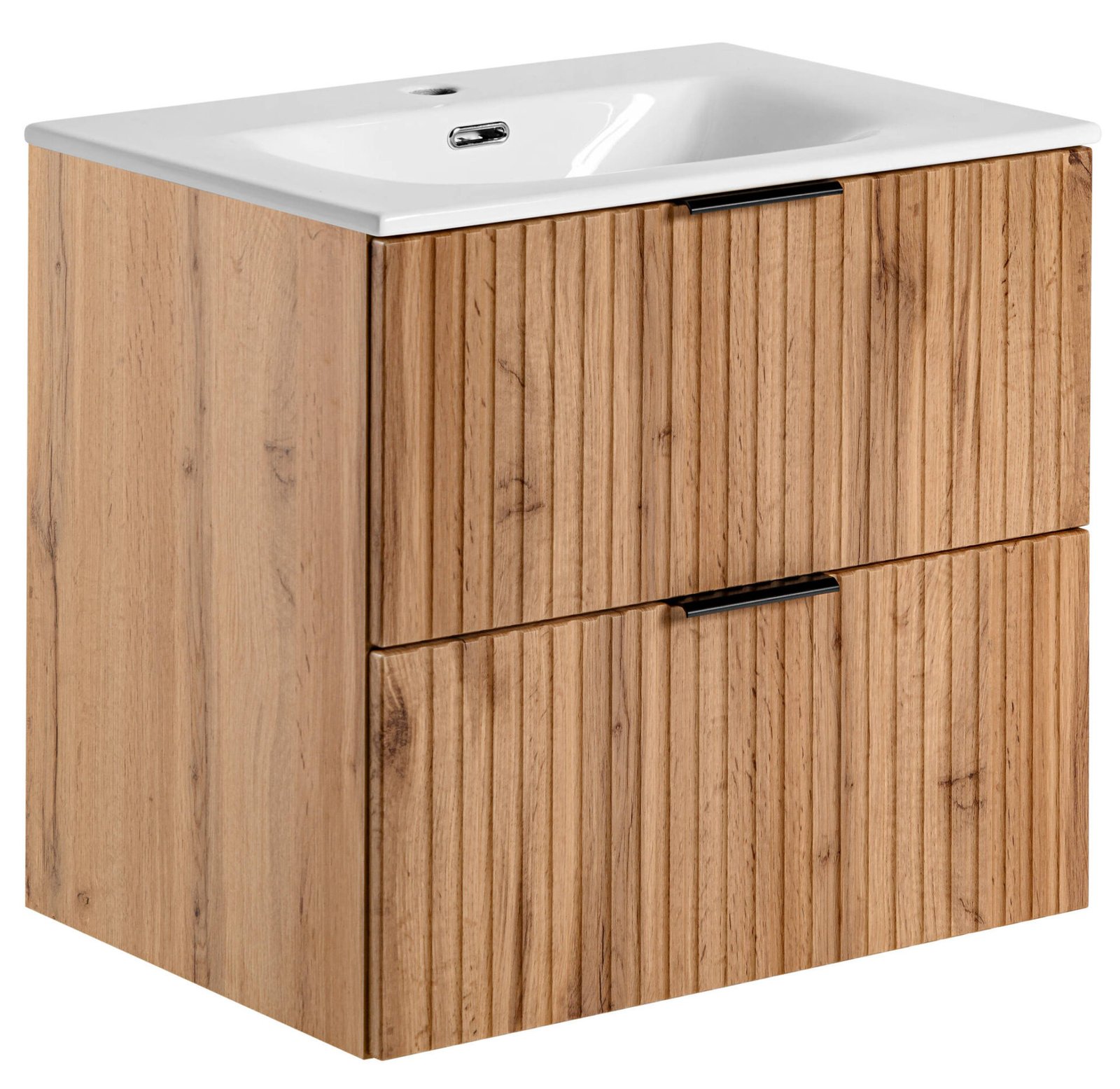60 cm ADEL OAK cabinet with SKY washbasin