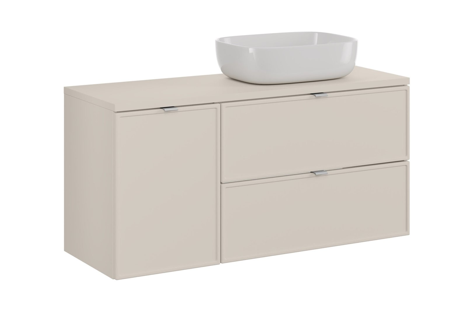 Bella cashmere cabinet 120 cm with countertop and sink