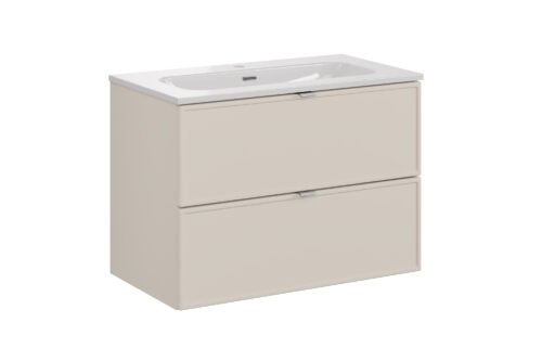 Bella cashmere cabinet 80 cm with washbasin FLY
