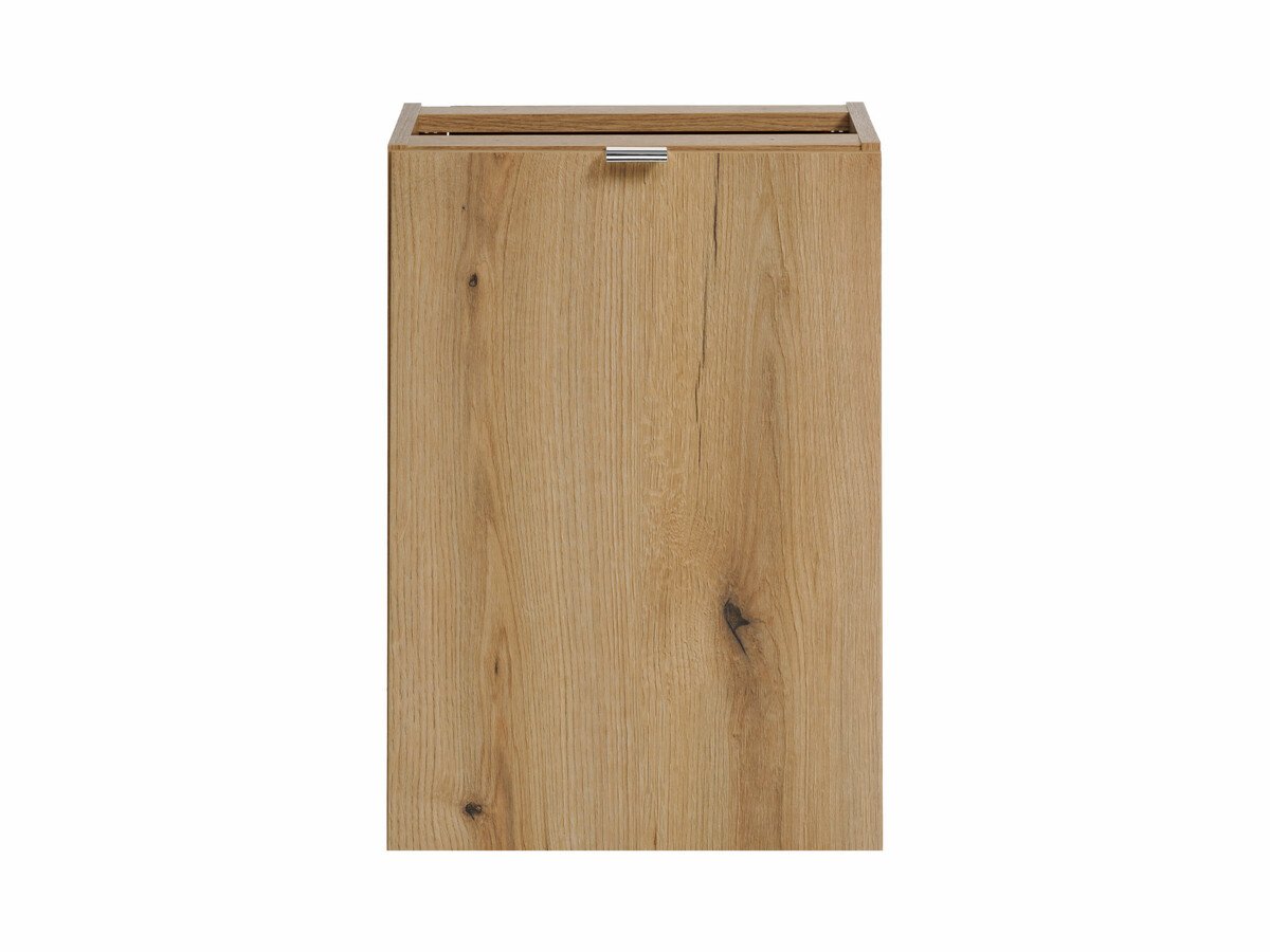 Coast Evoke Oak Undercounter Cabinet with Laundry Basket, 40 cm - Image 3