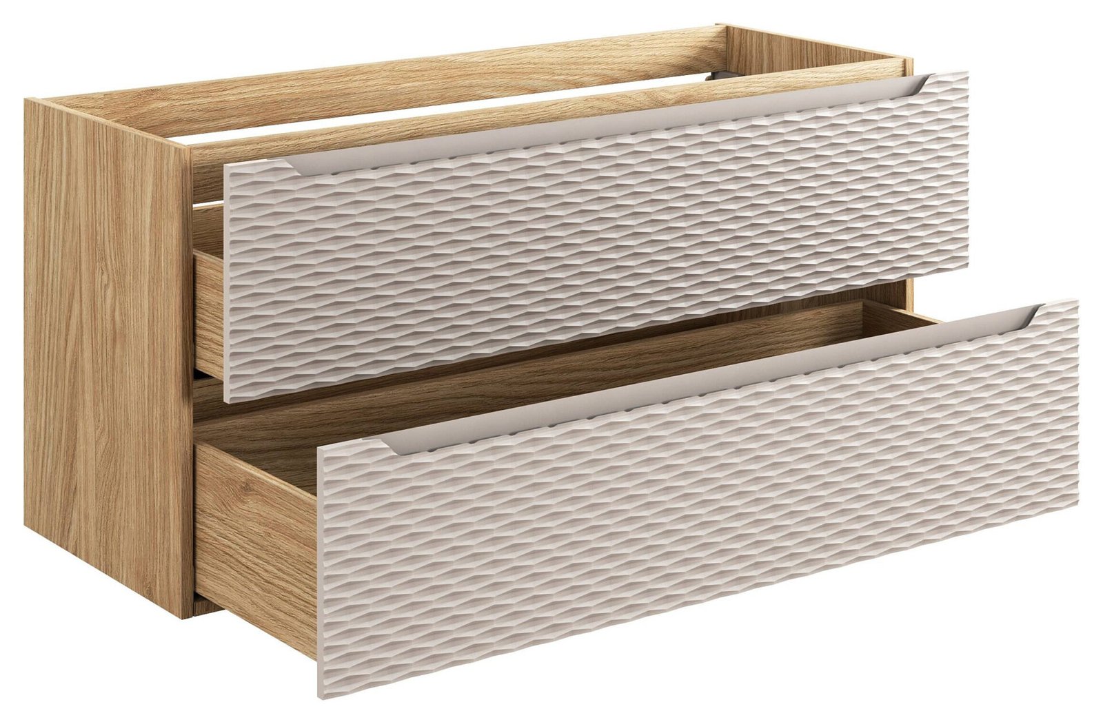 Washbasin cabinet 120 cm, ocean sand - Image 3