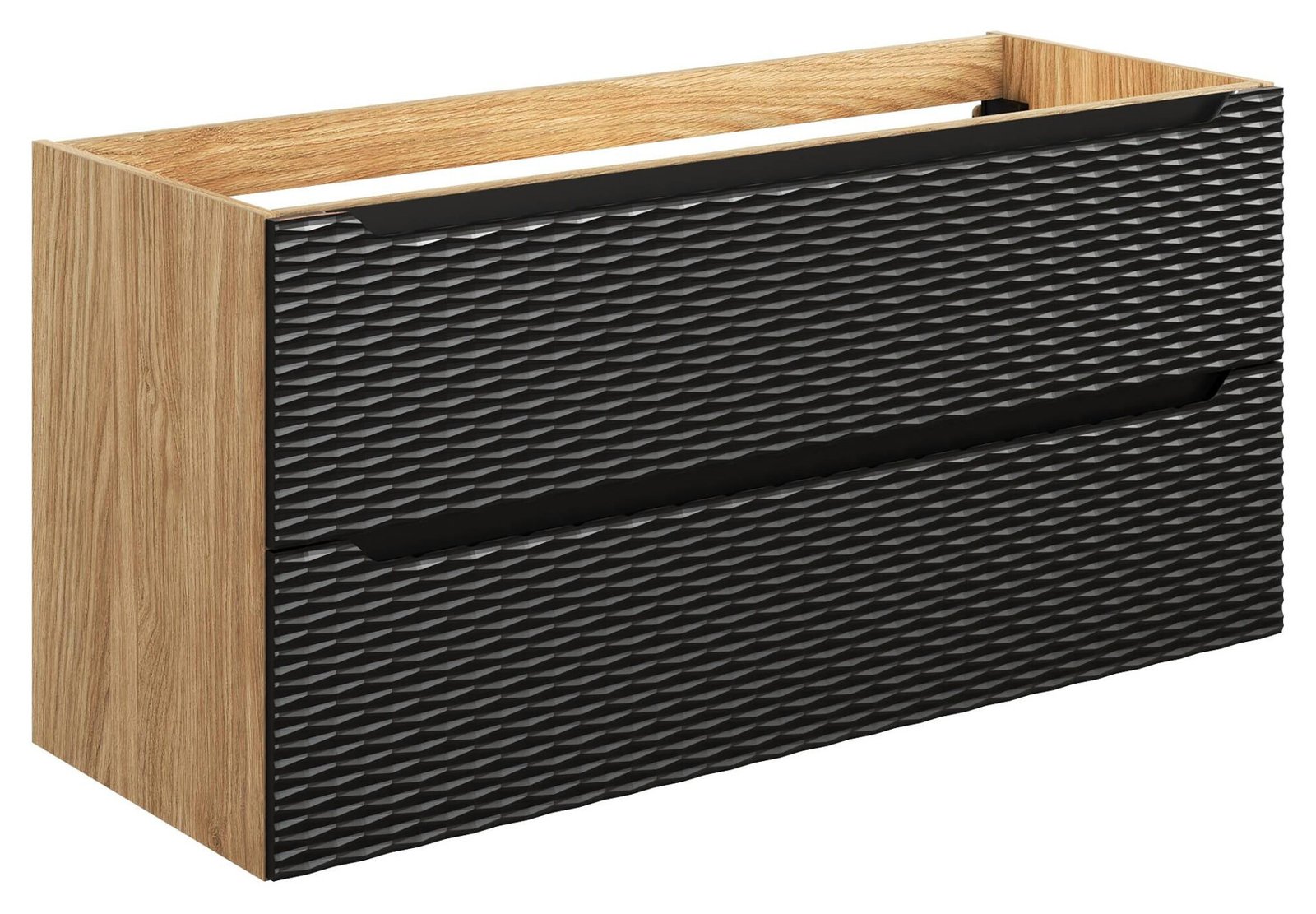 Washbasin cabinet 120 cm, ocean black