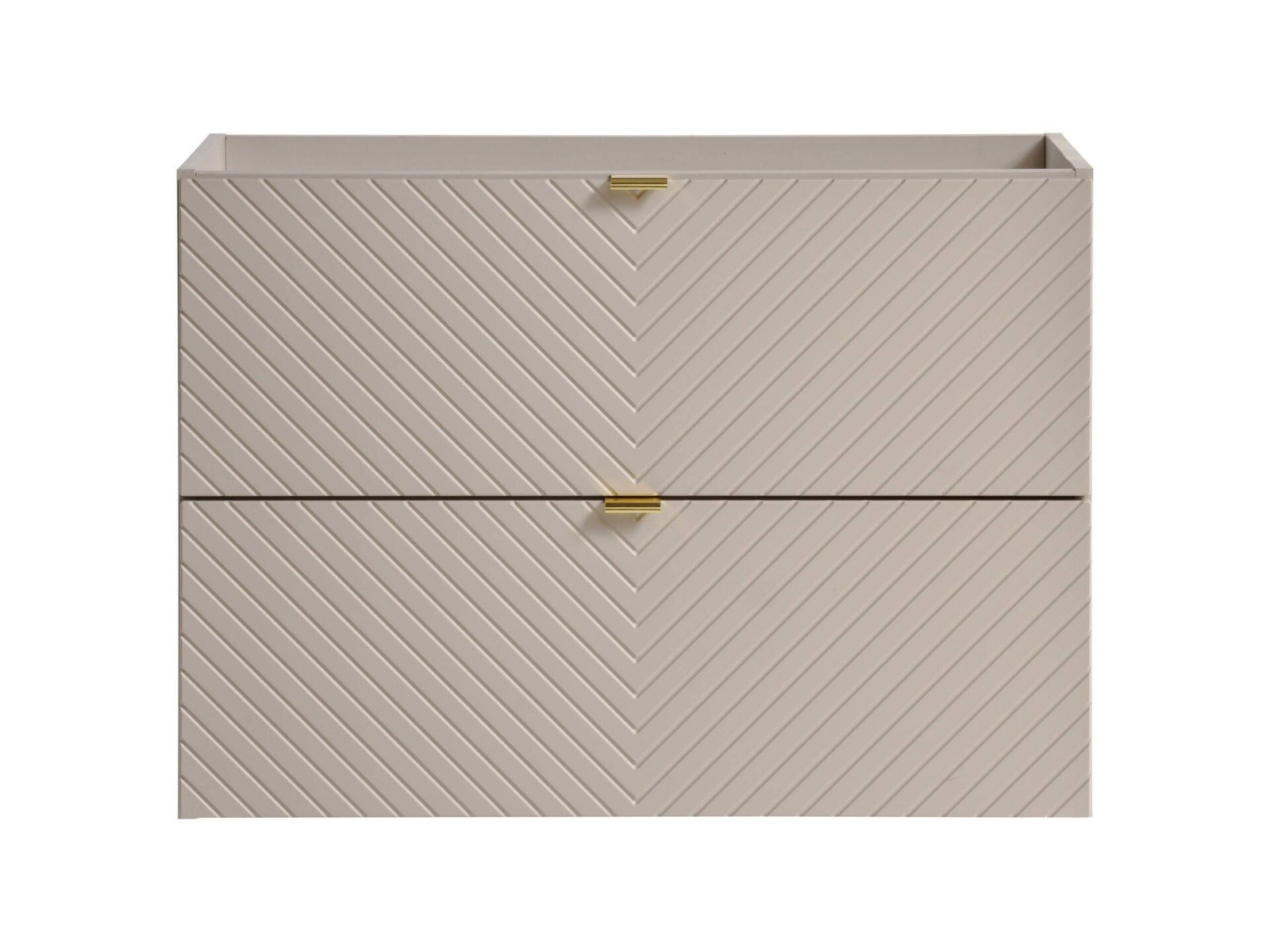 Viva Cashmere washbasin cabinet with 2 drawers, 80 cm - Image 3