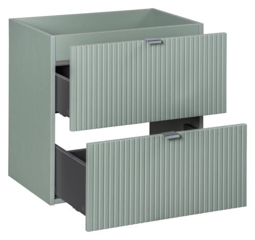 Washbasin cabinet 60 cm LINE REED GREEN