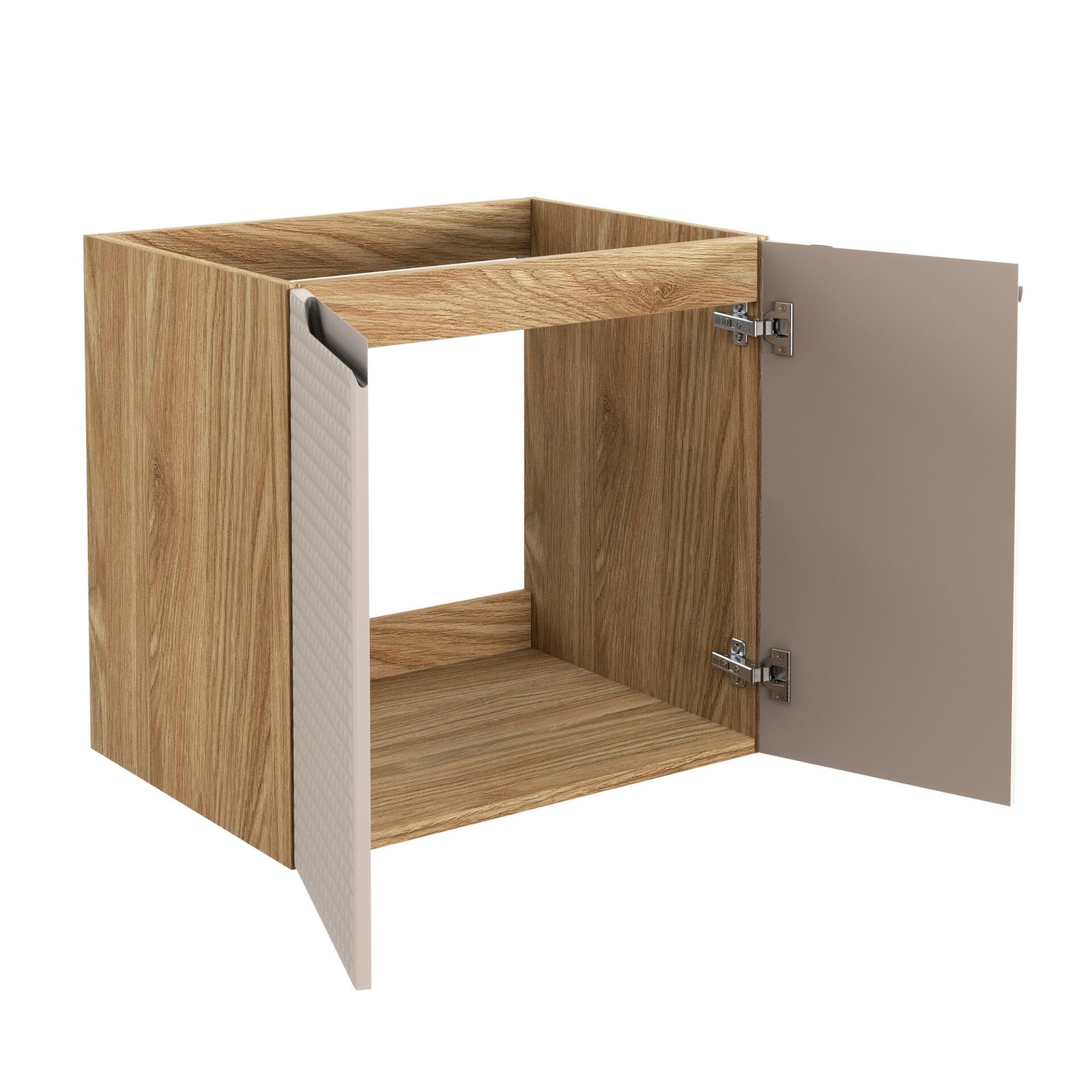 Washbasin cabinet, 60 cm, Luxor beige - Image 3