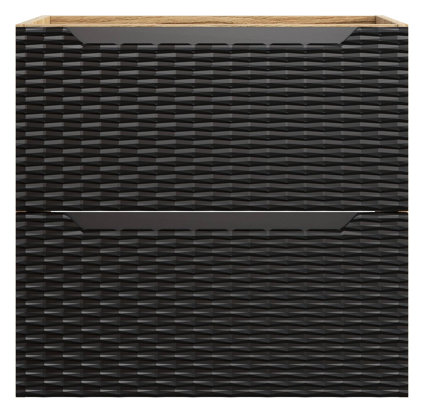 Washbasin cabinet, 60 cm, ocean black - Image 3