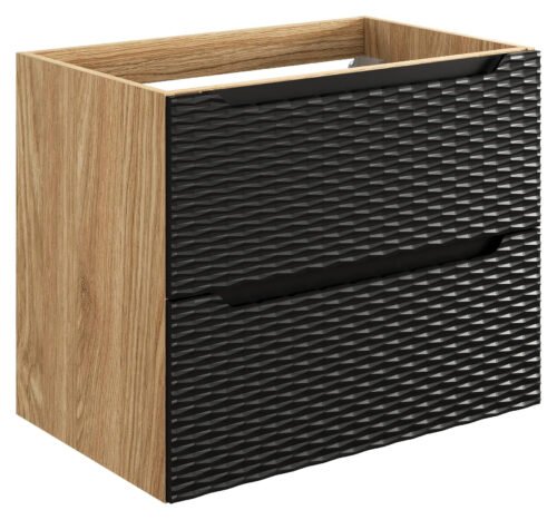 Washbasin cabinet 70 cm, ocean black