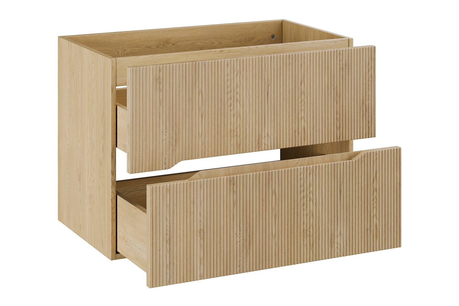 Nordic Cremona washbasin cabinet with 2 drawers, 80 cm - Image 2