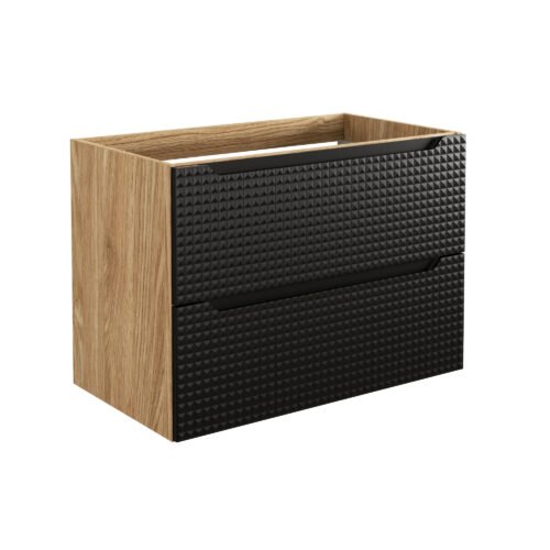 Washbasin cabinet “Luxor”, black, 80 cm