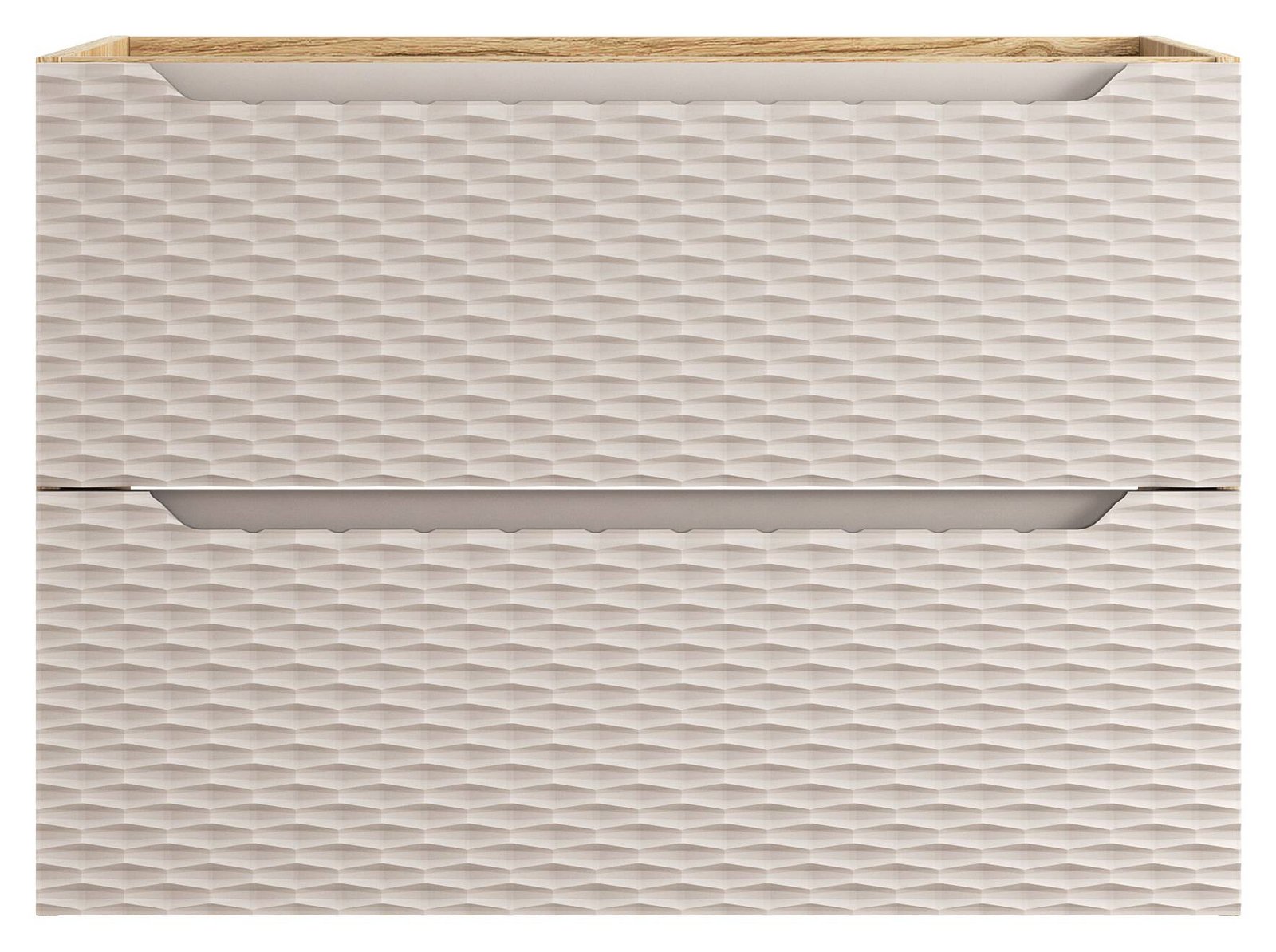Washbasin cabinet, 80 cm, ocean beige - Image 2
